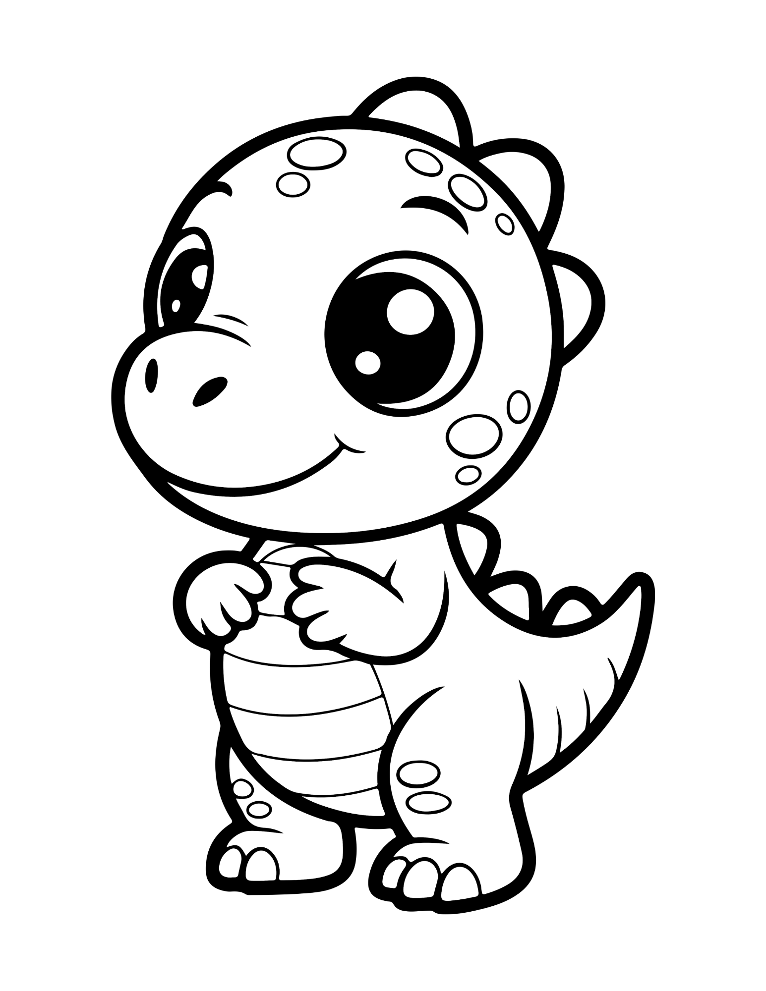 Libro para colorear de dinosaurios