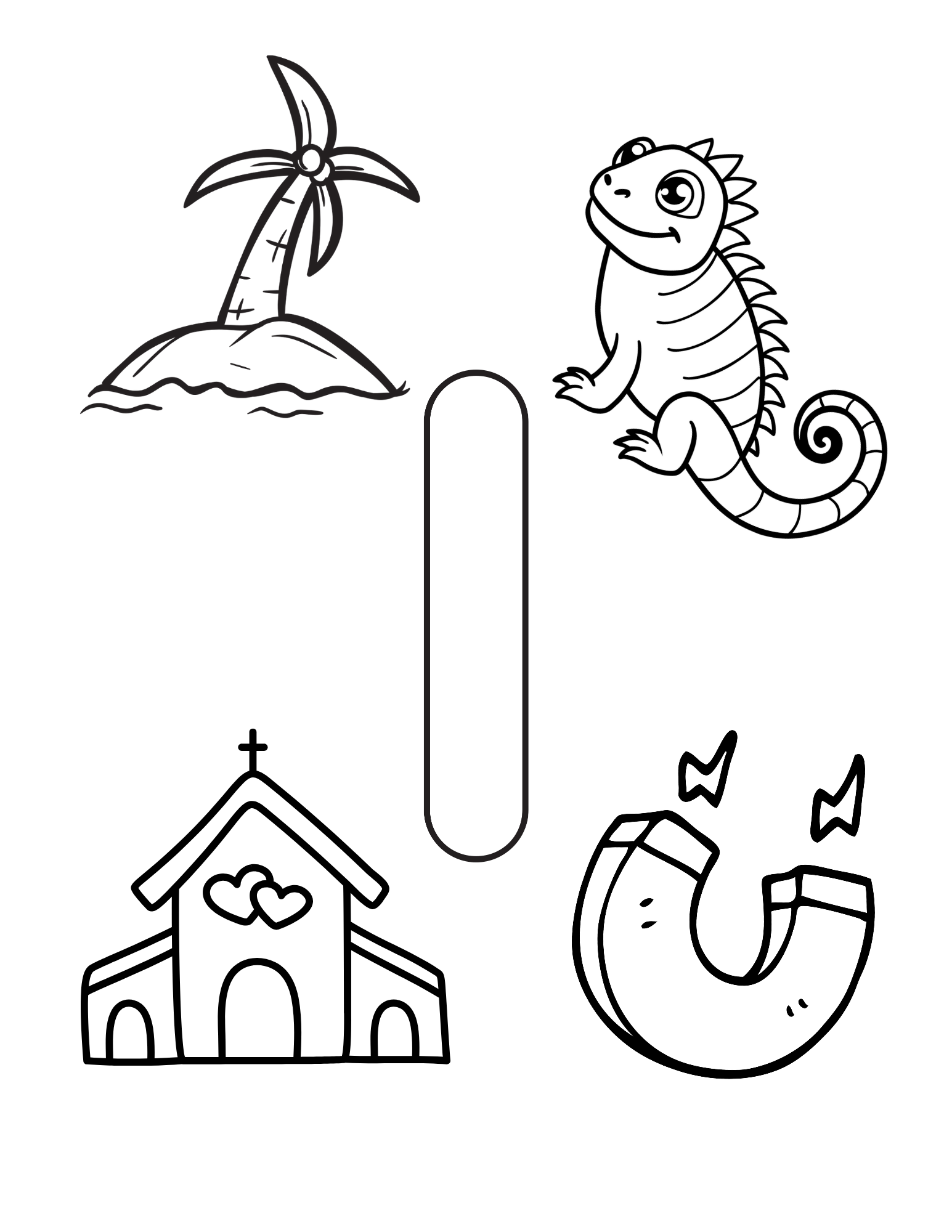 Libro digital de las vocales - colorear, trazar y aprender (30 páginas)